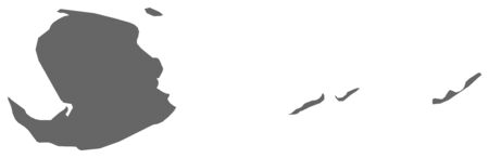 Map of Isla de la Juventud, a province of Cuba.のイラスト素材