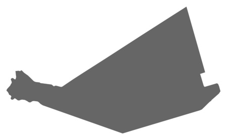 Map of Mafraq, a province of Jordan.のイラスト素材