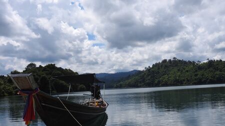 Lake at Khao Lakの写真素材