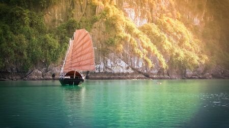 Halong Bay Vietnamの写真素材