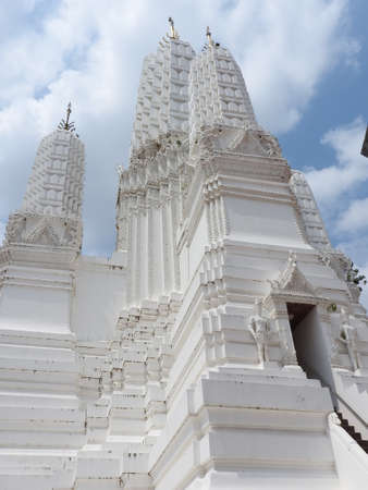 Temple complex Phetchaburiの写真素材