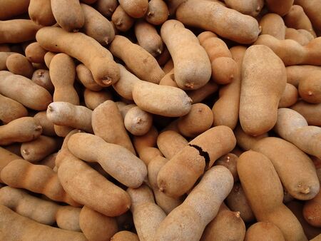 Fruit in a Thai marketの写真素材