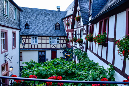 Beilstein small village on the Moselleのeditorial素材