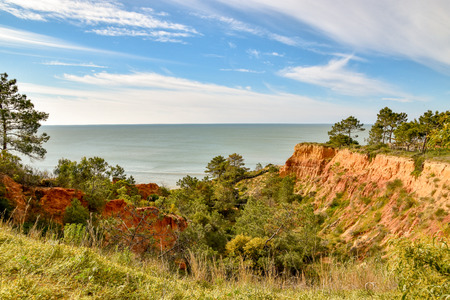 Algarve coast in Portugal Lagos, Faro, Albufeiraの写真素材