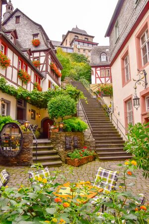Beilstein small village on the Moselleの写真素材
