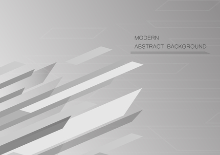 Abstract grey background with copy space for text.  Modern graphic design for book cover. Vector element.のイラスト素材