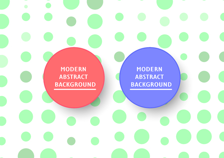 Abstract circle background with text. Modern graphic design.のイラスト素材