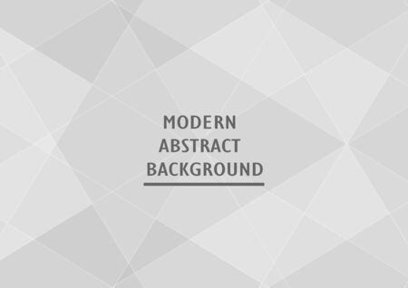 Abstract grey background with text space. Polygon template.のイラスト素材