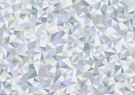 Modern abstract background in triangular shape with text space. Template design in grey and white tone for business presentation, cover and web banner.のイラスト素材