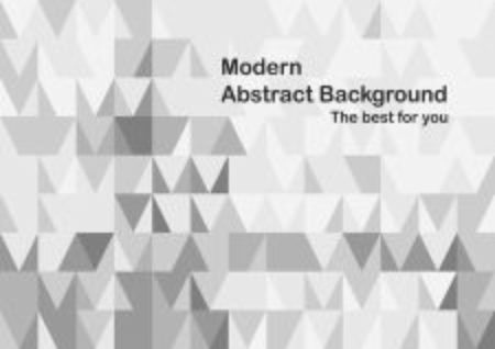 Modern abstract background in triangular shape with text space. Template design in grey and white tone for business presentation, cover and web banner.のイラスト素材