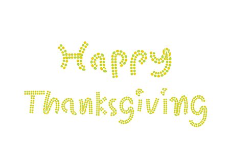 Happy thanksgiving with art text design for postcard, template and presentation.のイラスト素材