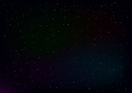 Abstract background of space with stars.のイラスト素材
