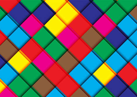 Modern Abstract background in colorful color. Template design for presentation, cover, brochure and web banner.のイラスト素材