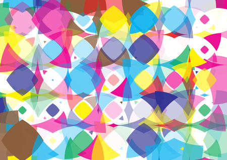 Modern Abstract background in colorful color. Template design for presentation, cover, brochure and web banner.のイラスト素材