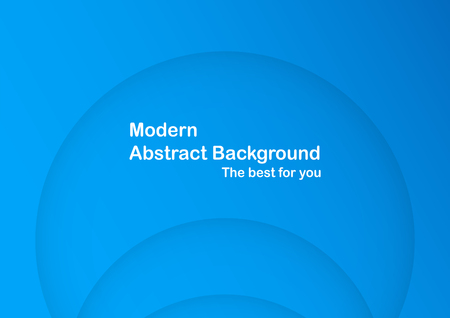 Abstract blue curve background with copy space for white text. Modern template design for cover, brochure, web banner and magazine.のイラスト素材