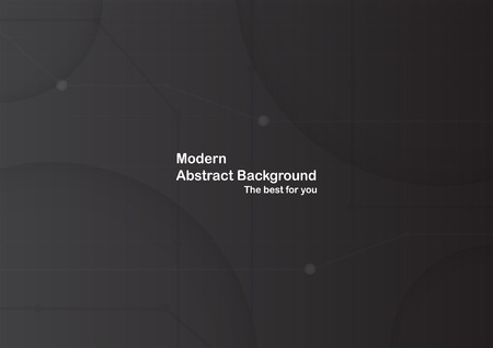 Black background with copy space for text. Template design for cover, brochure, web banner and magazine.のイラスト素材