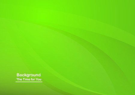 Green abstract background with text template designのイラスト素材