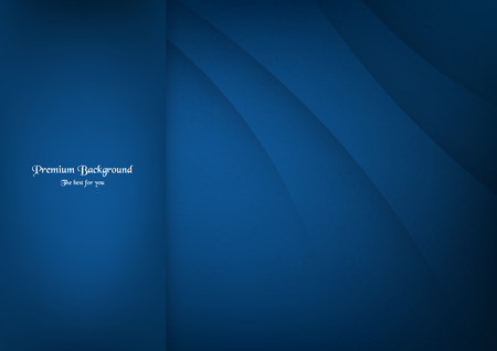 Abstract blue premium background with copy space.のイラスト素材