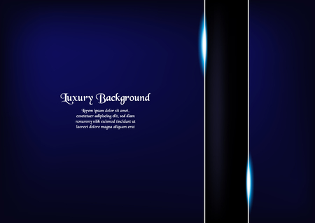 Abstract blue background in premium concept with copy space.Template design for cover, business presentation, web banner and packaging.のイラスト素材