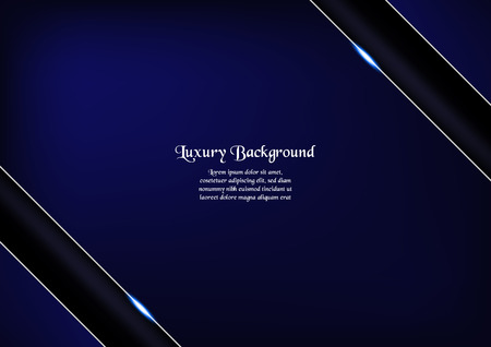 Abstract blue background in premium concept with copy space.Template design for cover, business presentation, web banner and packaging.のイラスト素材