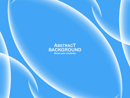 Abstract blue background with copy space for text. Modern template design for cover, brochure, web banner and magazine.のイラスト素材