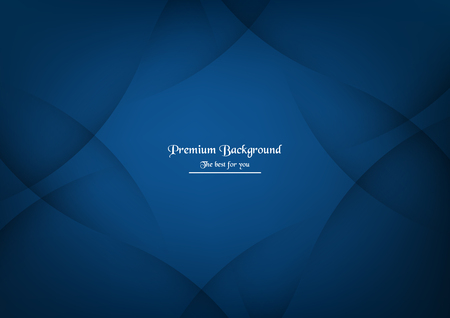 Abstract premium background in blue tone. Template design for presentation, book cover, web banner.のイラスト素材