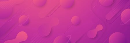 Modern abstract background in liquid and fluid style. Trend design of the world. 3D illustration template for web banner, business presentation.のイラスト素材