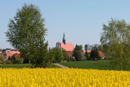 Panschwitz nun cloister in upper lusatiaの写真素材