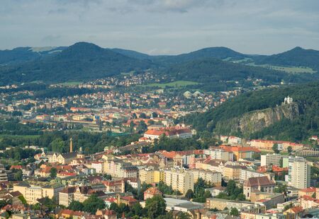 DECIN, CZECH REPUBLIC - Decin town, North Bohemia, Czech republic