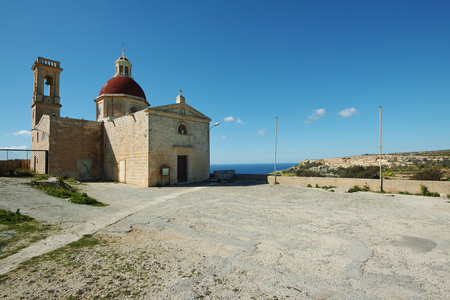 Dingli cliffs in Malta.の写真素材
