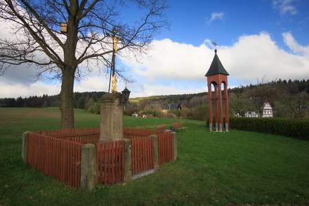 Schirgiswalde in saxonyの写真素材