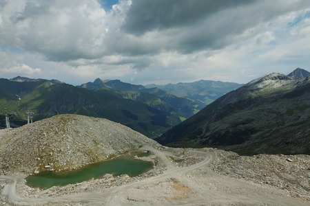 Gefrorenen Wand Spitzenの写真素材