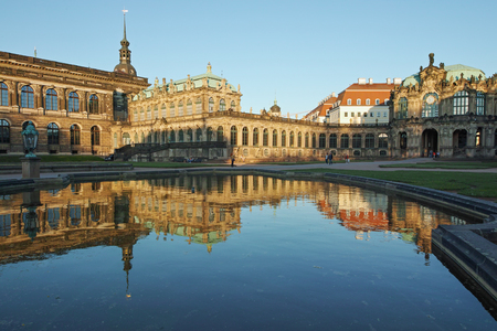 Dresden, Zwinger museumのeditorial素材