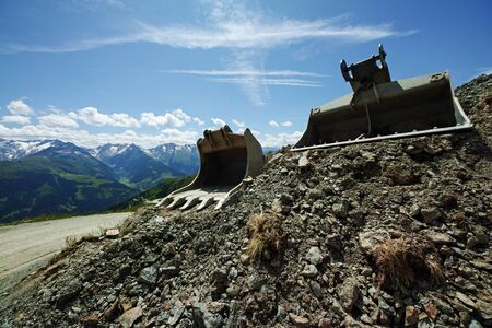 Isskogel summit in Austria Gerlosの写真素材