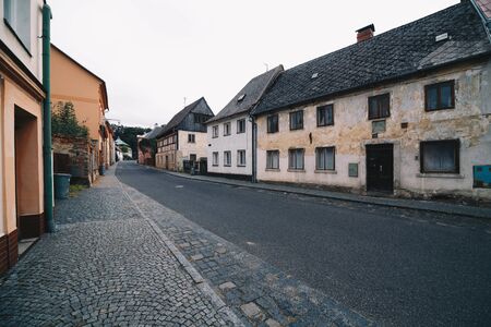 Frydland baroque city in czechの写真素材