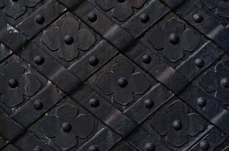 Steel doorの写真素材