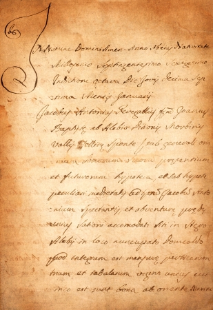 Dirty old paper isolated on whiteの写真素材