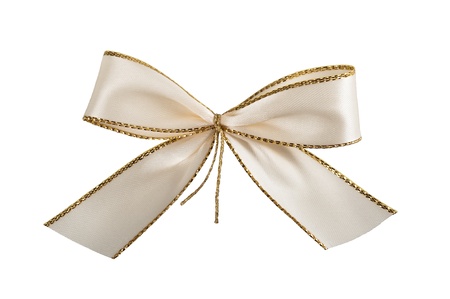 Ribbon isolated on whiteの写真素材