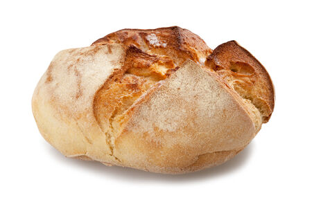 loaf isolated on a white backgroundの写真素材