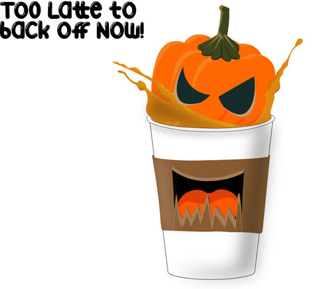 Halloween is around the corner.のイラスト素材