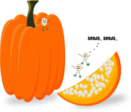 Halloween is around the corner.のイラスト素材