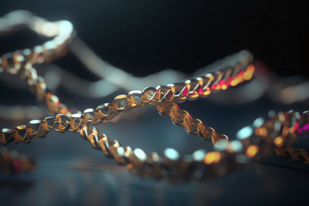 beads on a black background, close-up, selective focusの素材