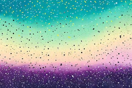 Abstract watercolor background with splashes of paint. Vector illustration.の素材