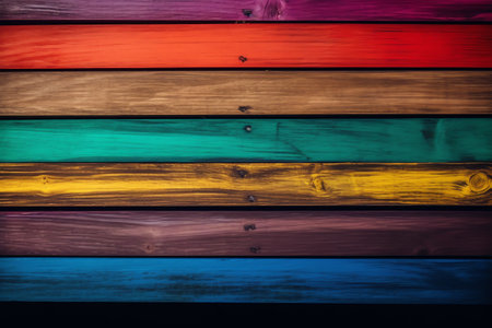 Colorful wood texture background. High resolution photo. Full depth of field.の素材