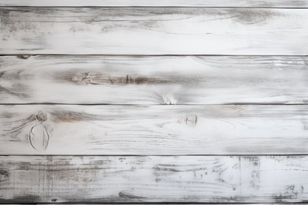 White wood texture background surface with old natural pattern or old wood texture table top viewの素材