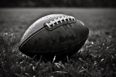Football. Generative AIの素材