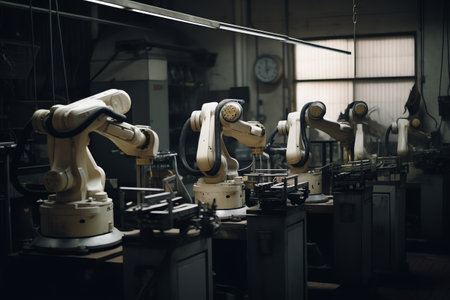 Robotic industry. Generative AIの素材