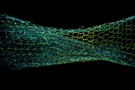 Tennis net composite image. Generative AIの素材