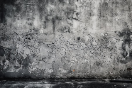 Grey concrete texture, high contrast textured wall background ge. Generative AIの素材
