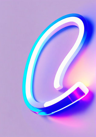 Neon Light Refresh Icon Isolated On A White Background. Generative AIの素材